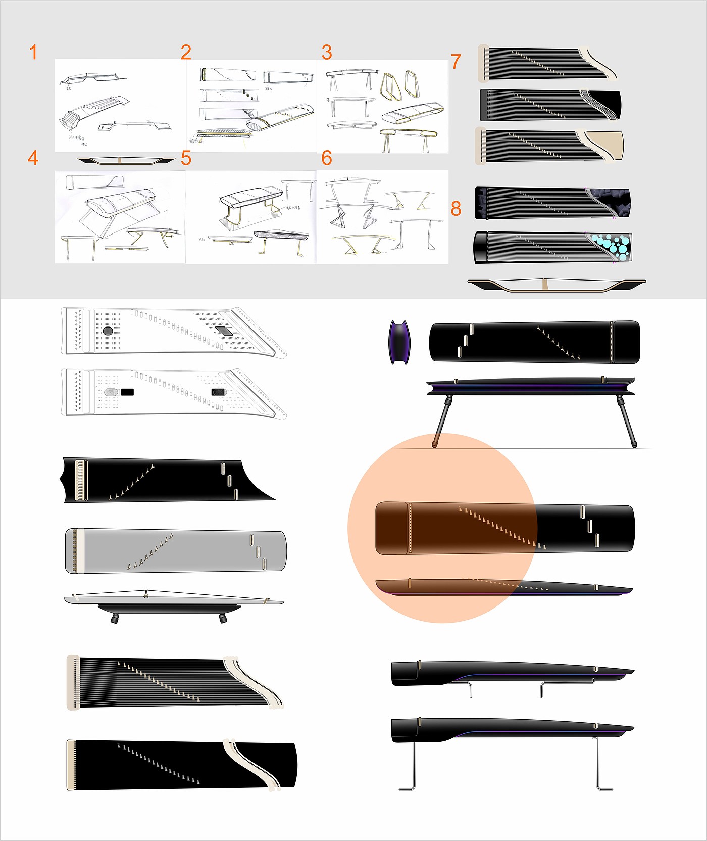 Electronic Guzheng，guzheng，Musical instrument design，Electric Zheng，Electronic Guzheng，guzheng，Musical instrument design，Electric Zheng，