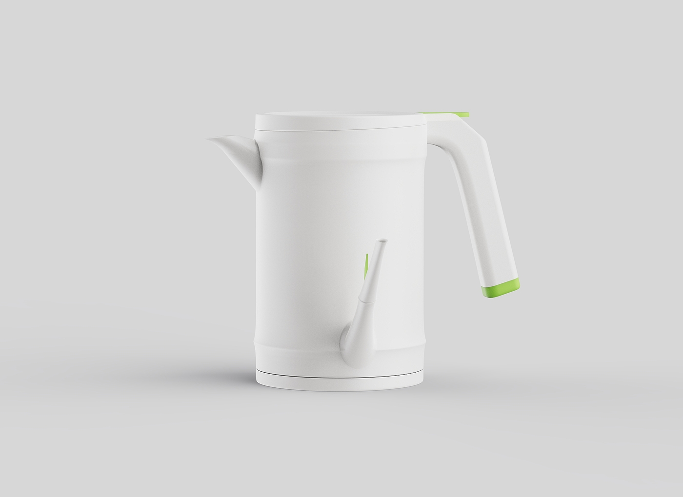 Bionics Design ，Simplicity，household electrical appliances，Electric kettle，Bamboo，conceptual design，