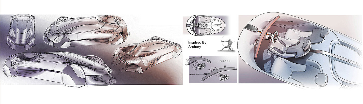 Zeekr Soul，Internship Project，extremely krypton，Innovative design，