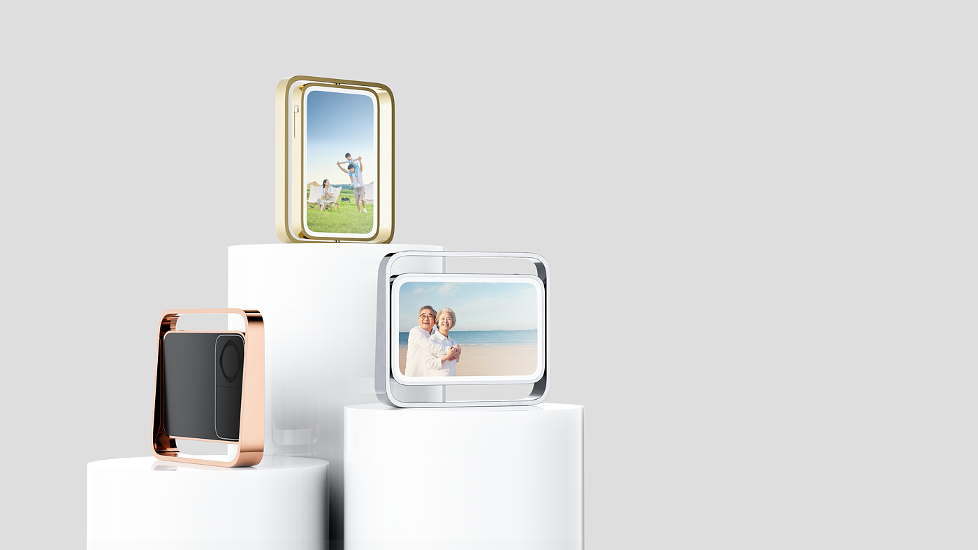 Smart photo frame，Simplicity，Smart home，