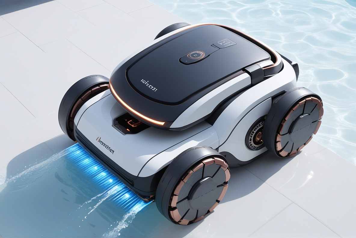 ai，Swimming Pool Robot，Cleaning equipment，Sense of science and technology，