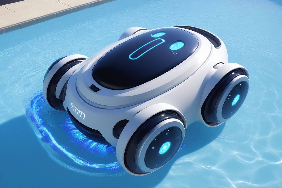 ai，Swimming Pool Robot，Cleaning equipment，Sense of science and technology，