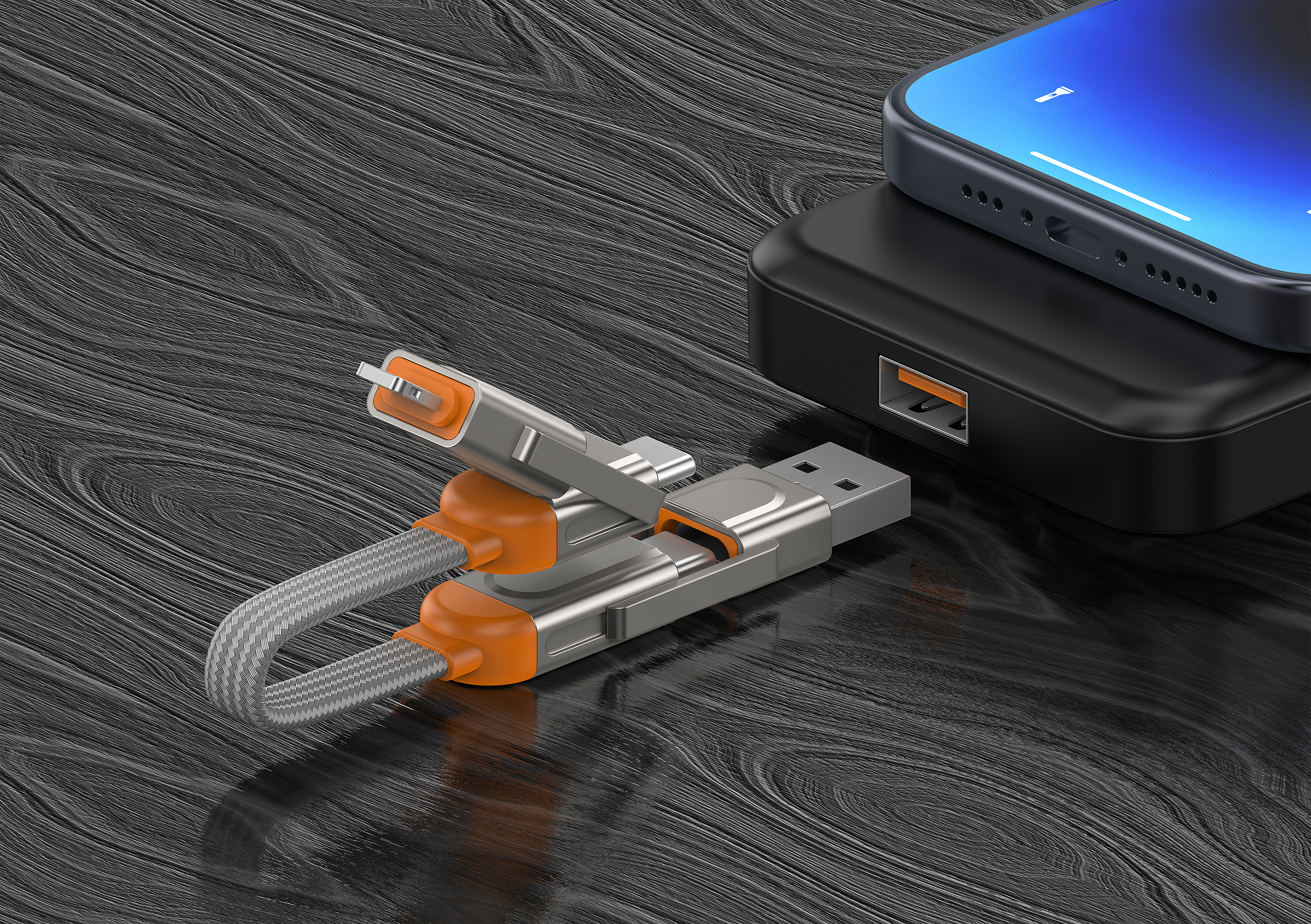 Data line four in one，