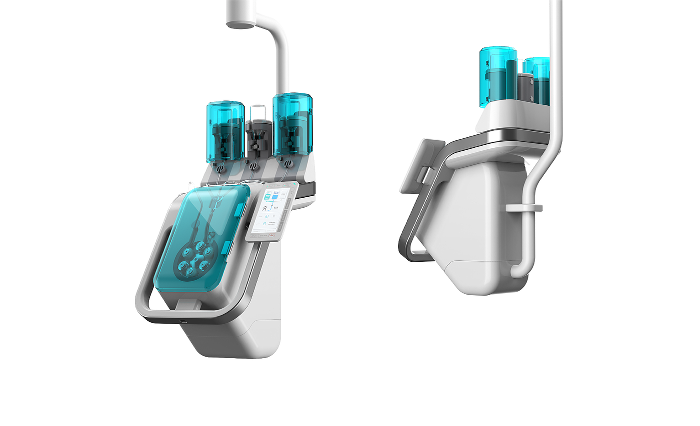 Medical product design，Medical trolley design，High-end medical，industrial design，