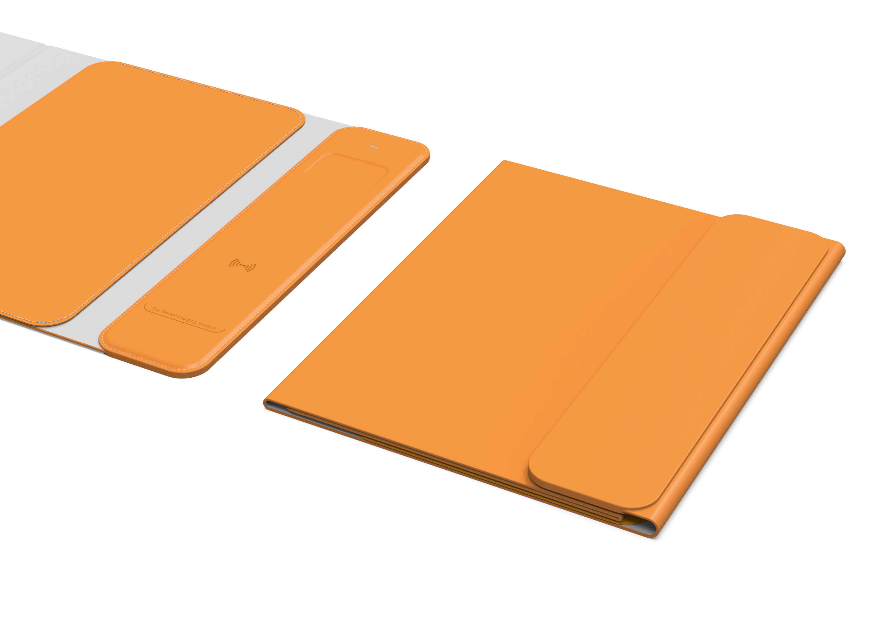 Mouse Pad Wireless Charger，