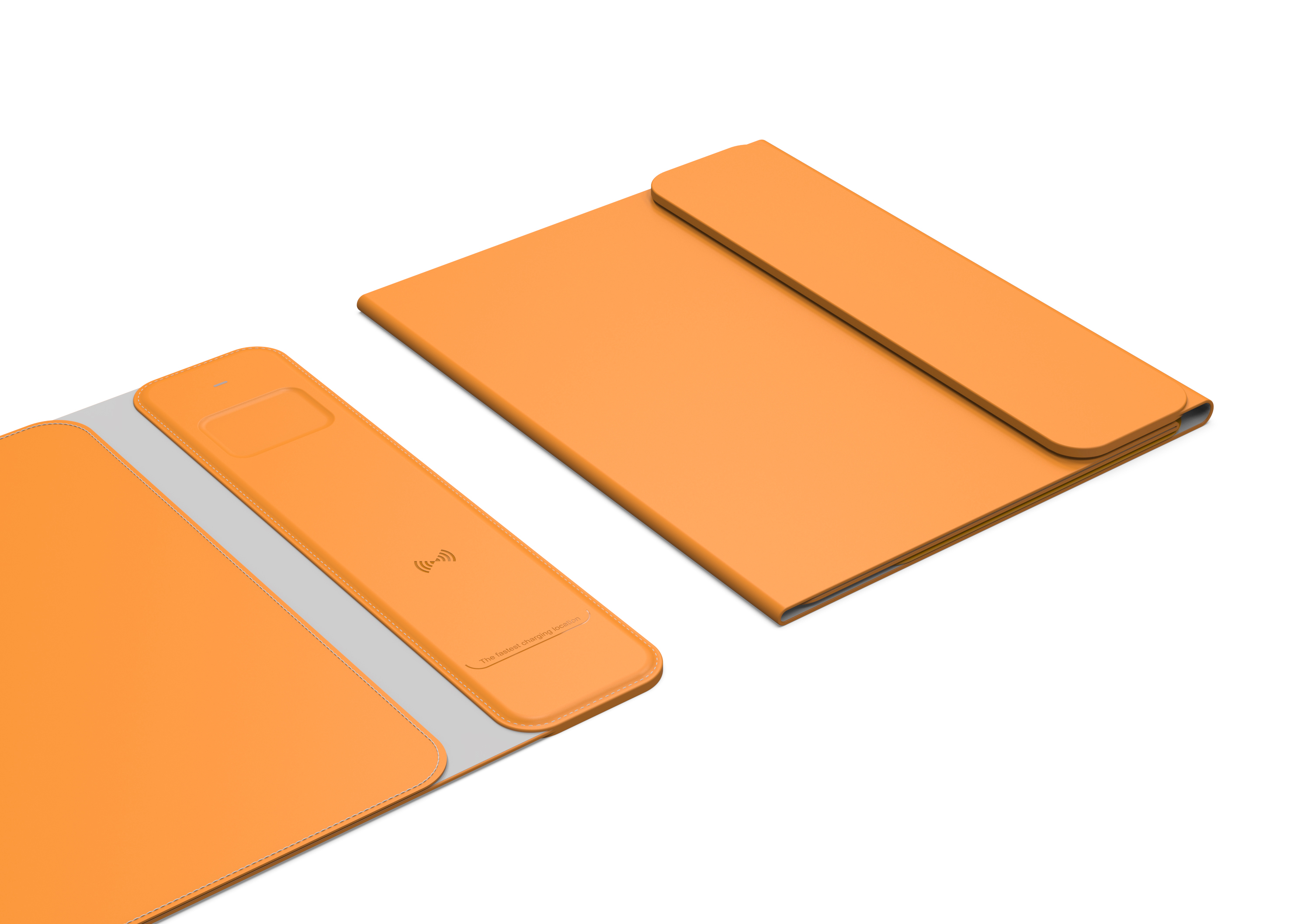 Mouse Pad Wireless Charger，