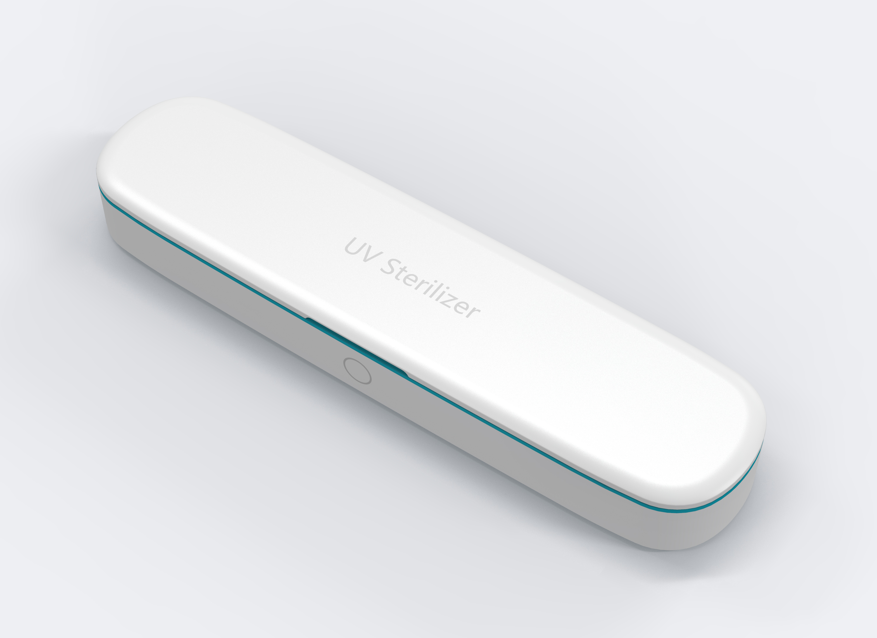 Intelligent toothbrush disinfection box，