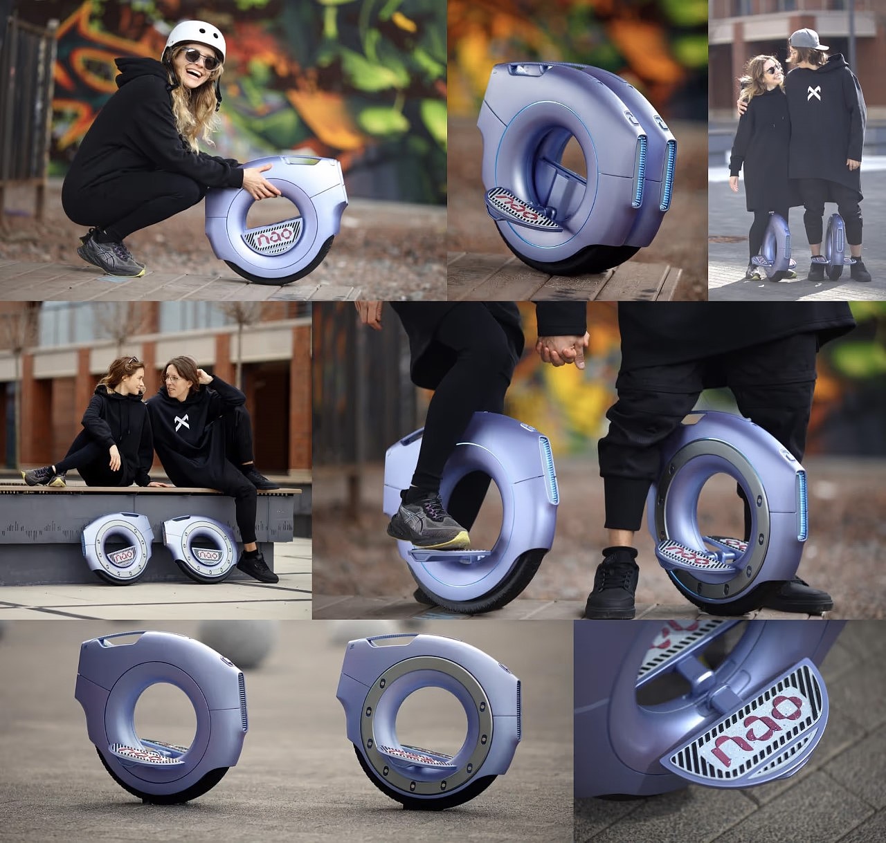 NAO.WHEEL，single wheel skateboard，Electric travel，Skate，