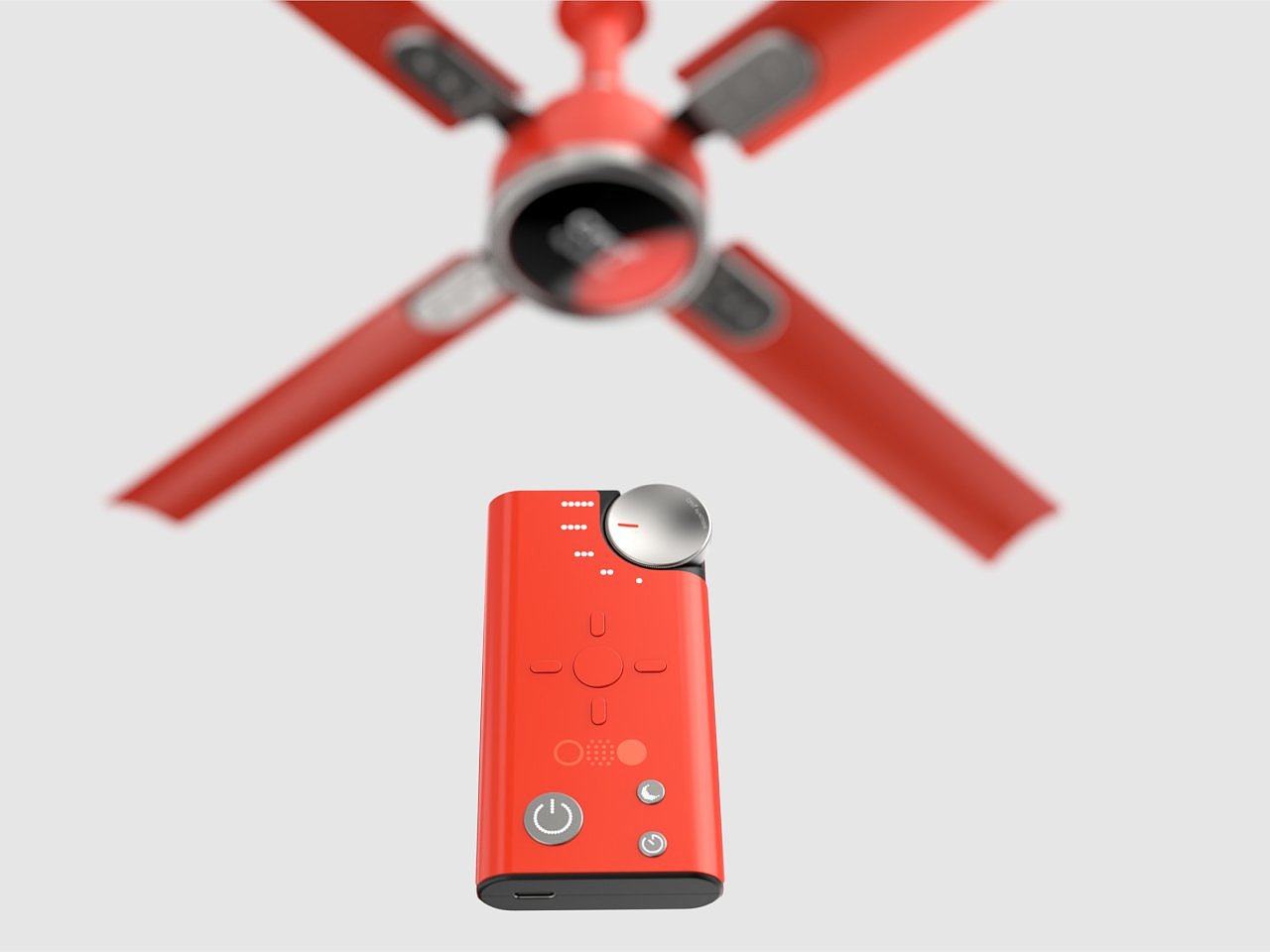 Interaction design，modularization，Intelligent ceiling fan，cmf，