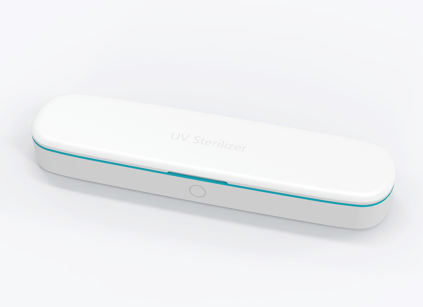 Intelligent toothbrush disinfection box，