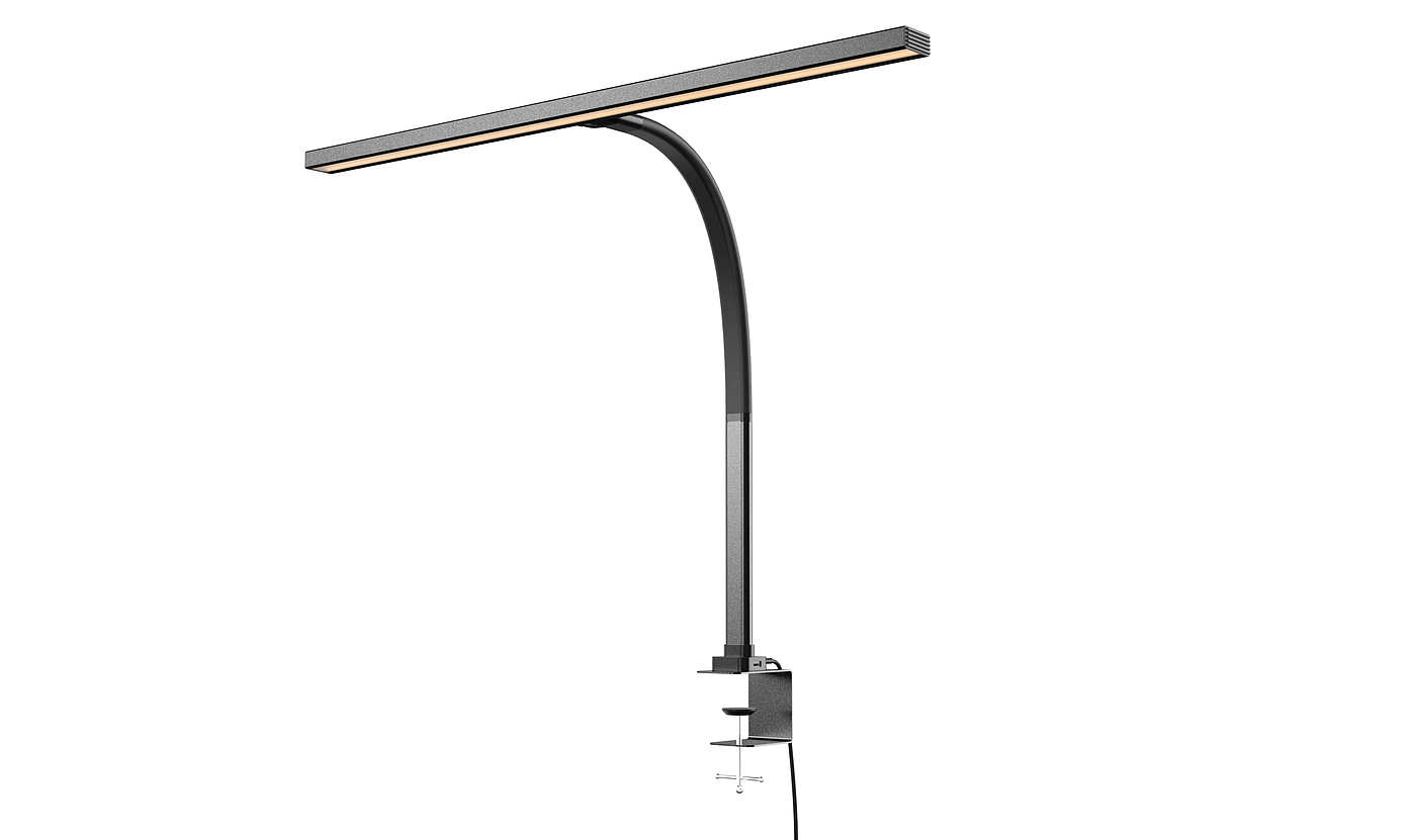 Computer Full Spectrum Reading Lamp Desktop Clip Lamp Display Hanging Lamp，