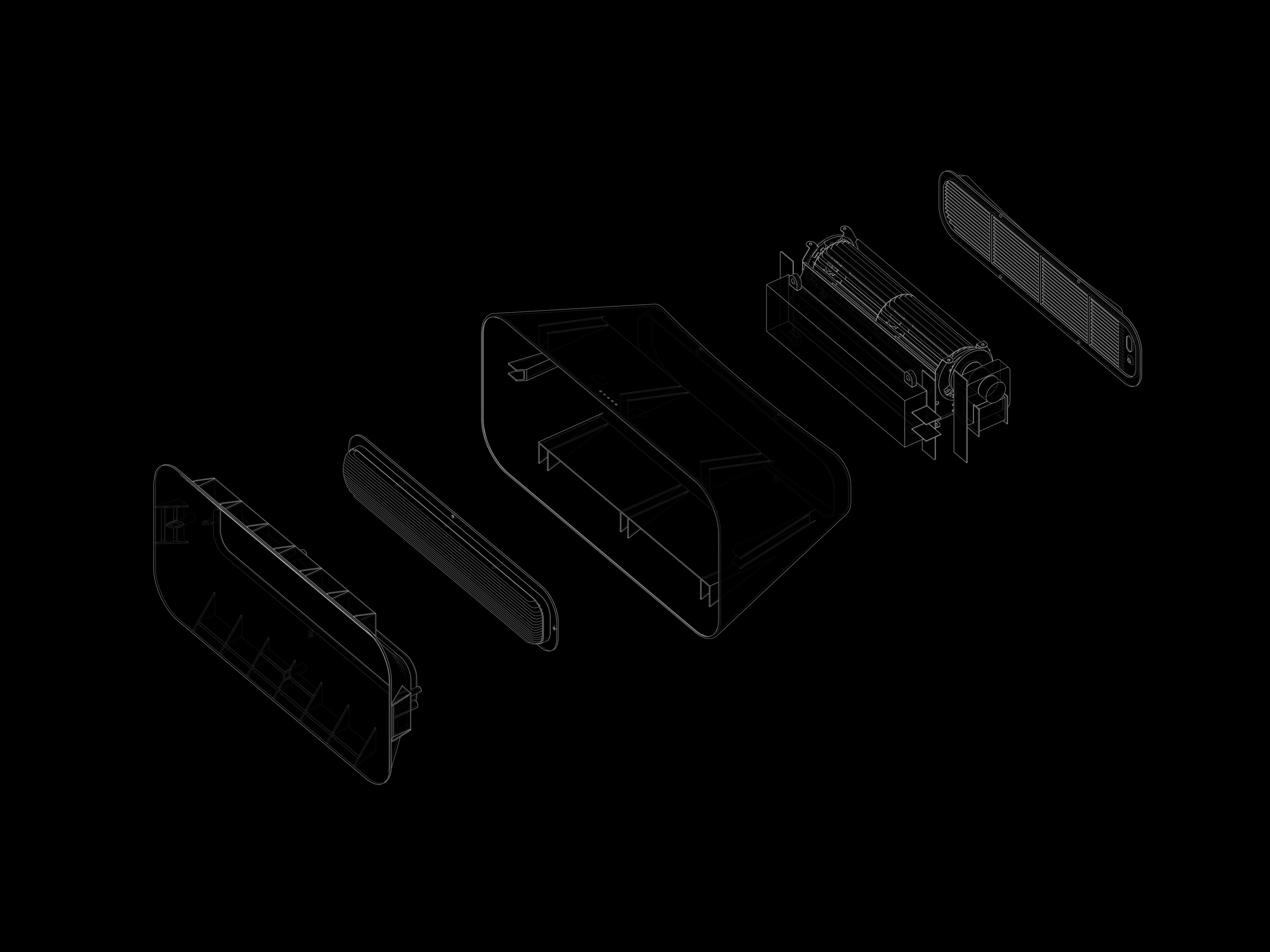 heater，Minimalist，Electric heater，small home appliances，Air heater，Heater，Home appliance design，industrial design，