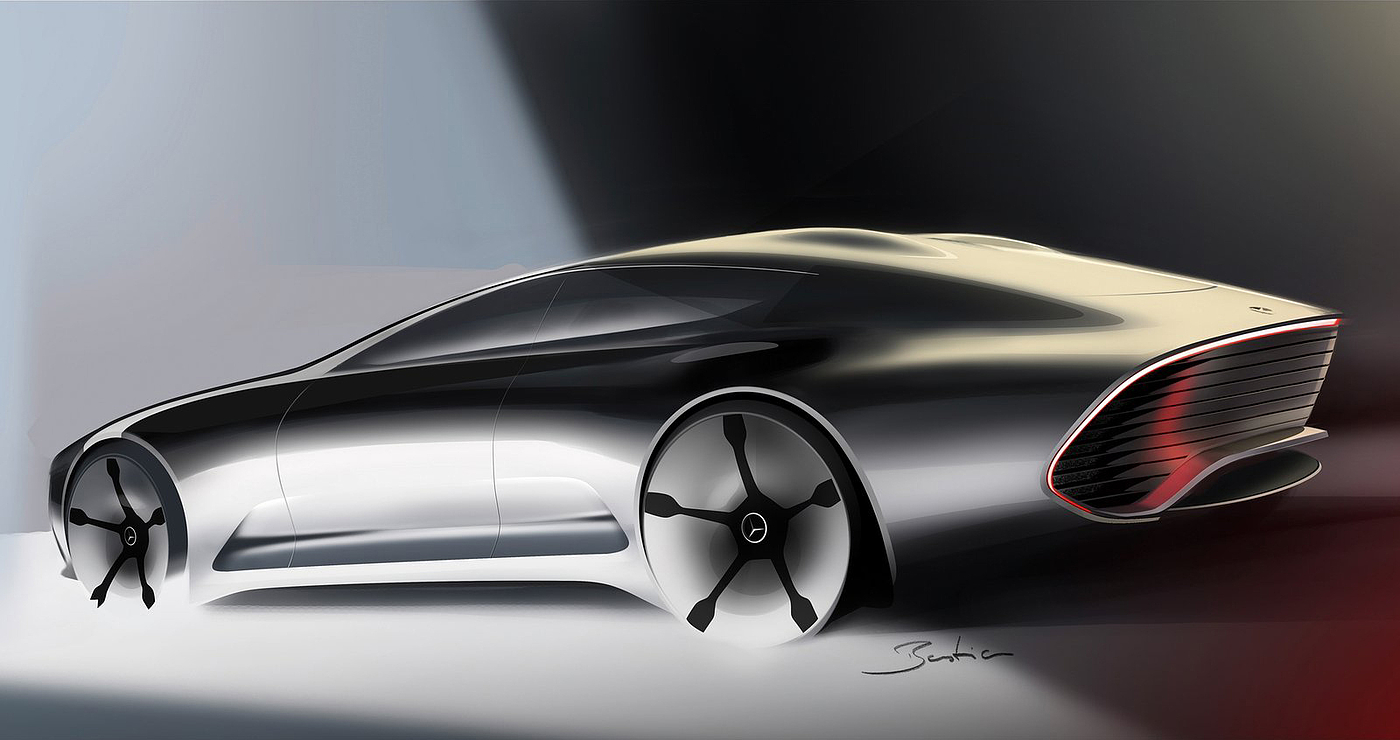 Automobile design，Benz，conceptual design，Aerodynamics，