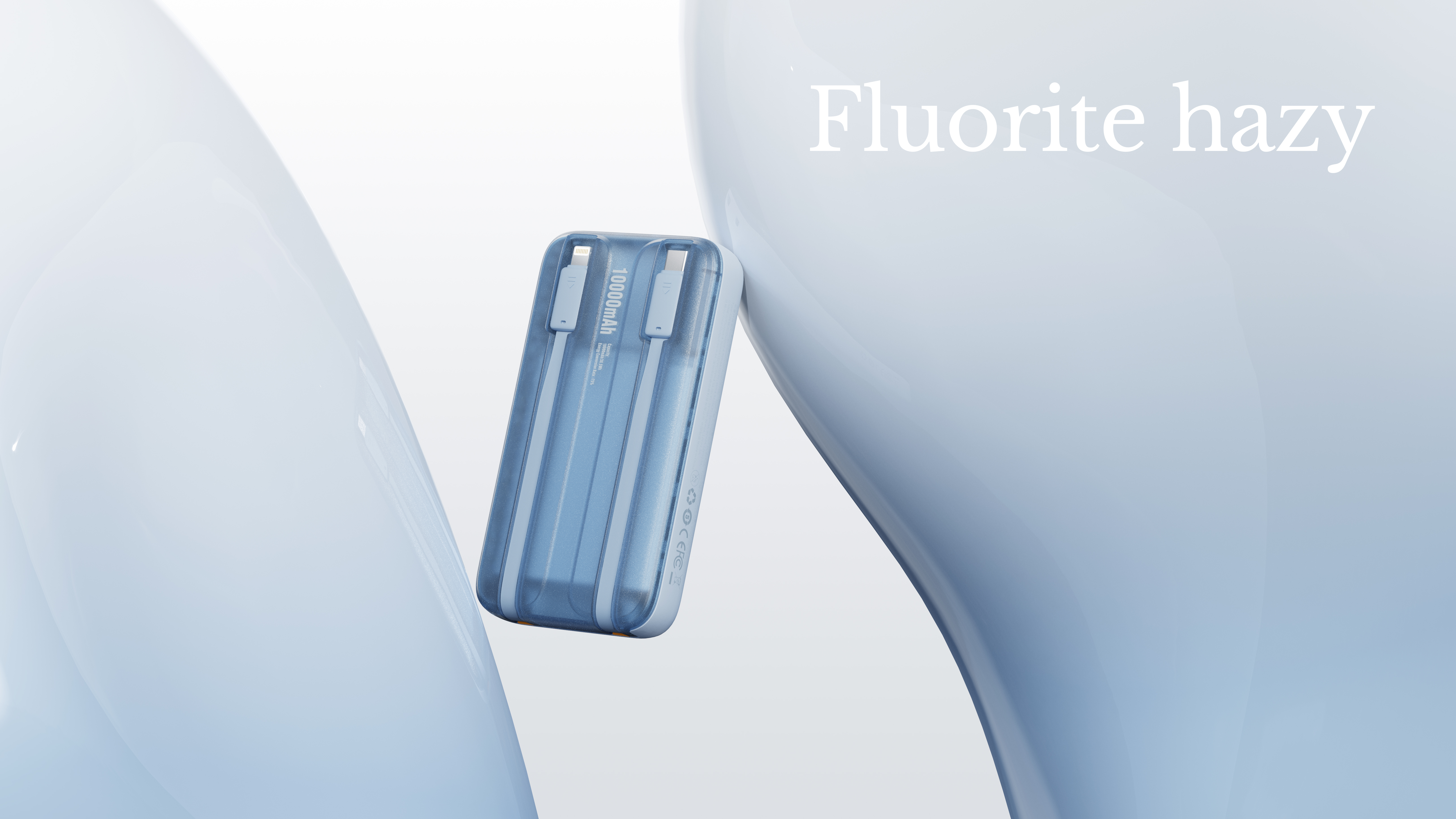 Semi-transparent, hazy, foggy, power supply，