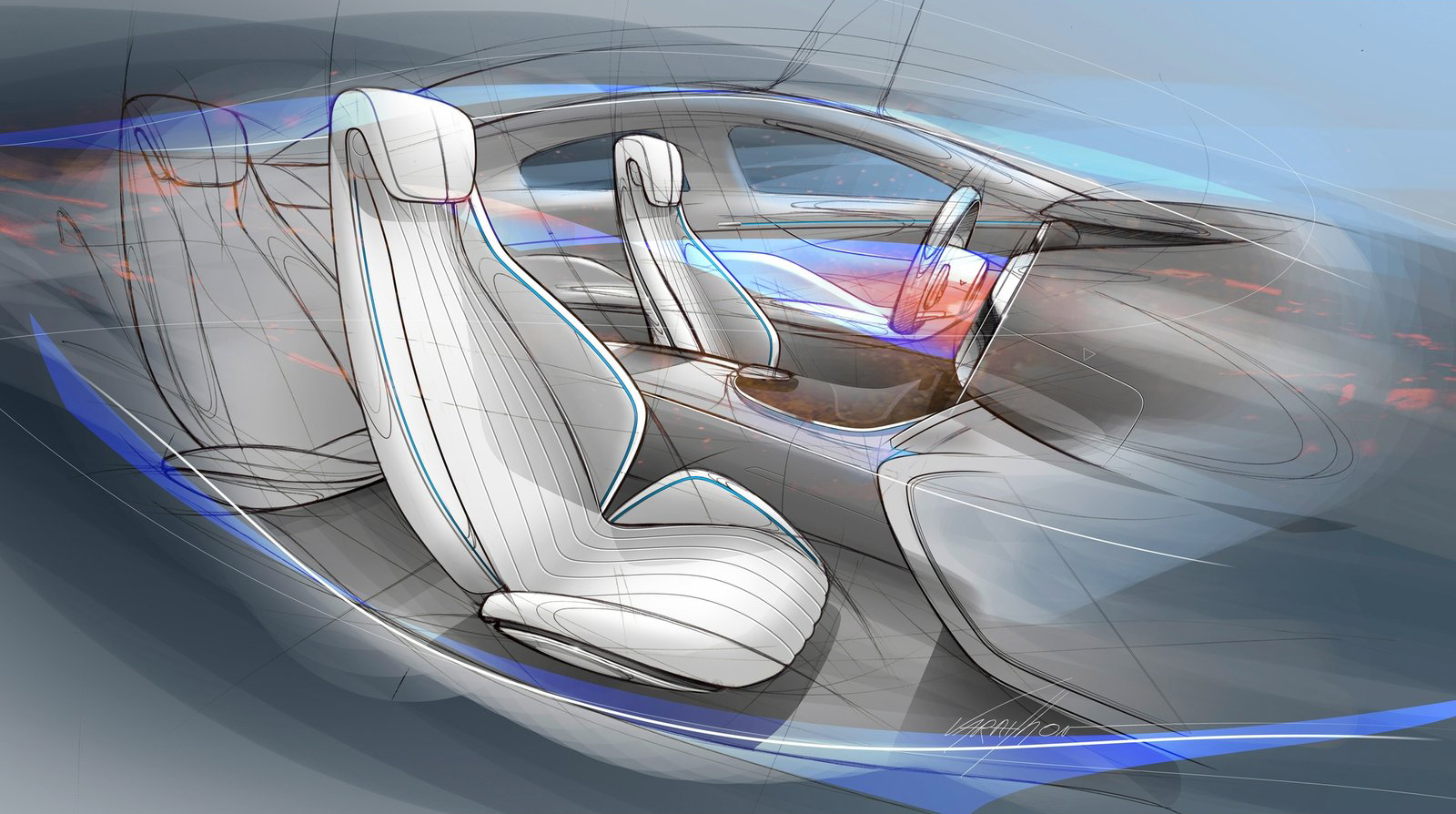 Automobile design，Benz，conceptual design，Aerodynamics，