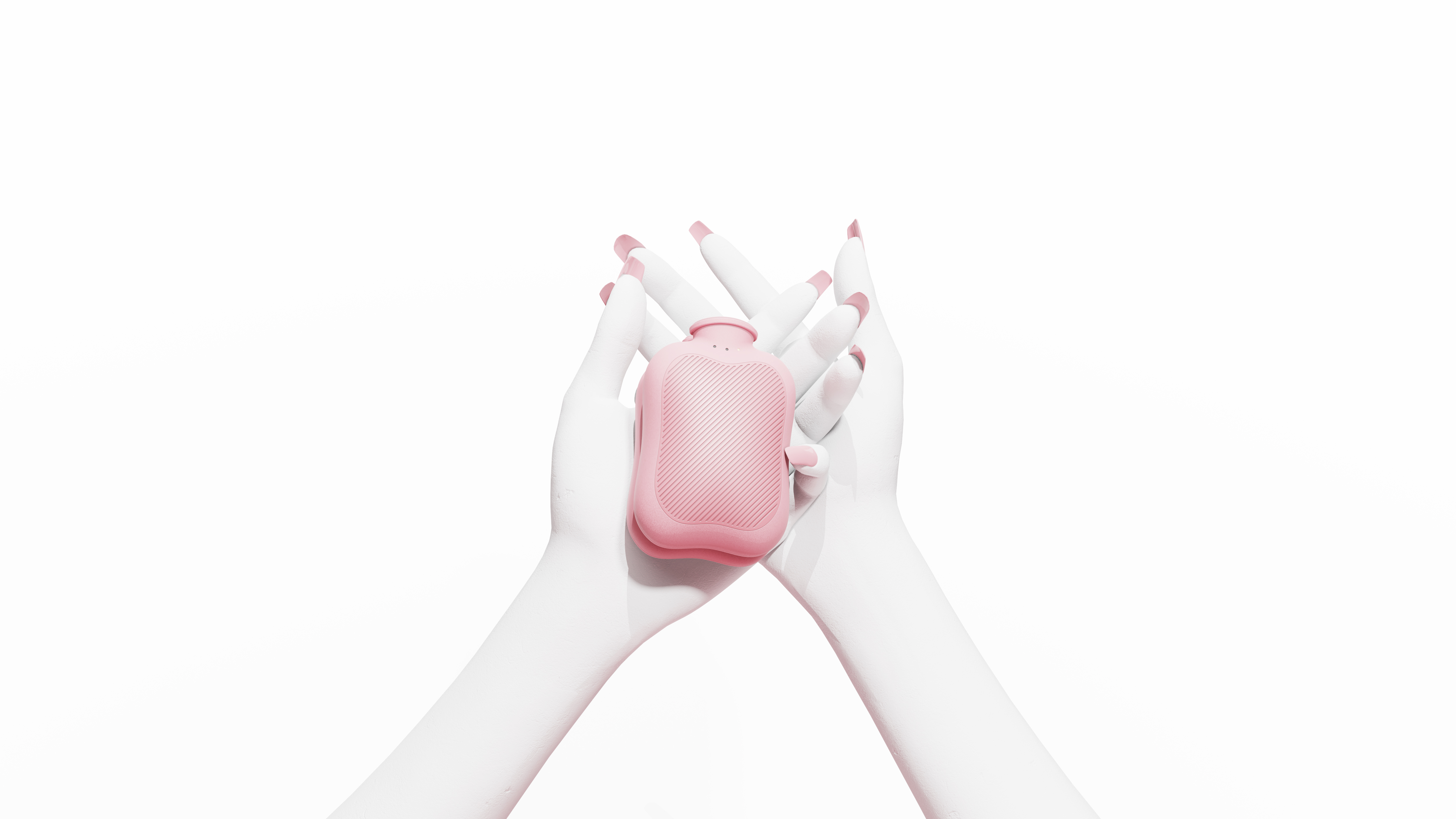 Hand warmer，small home appliances，winter，product design，Render，Magnetic attraction，