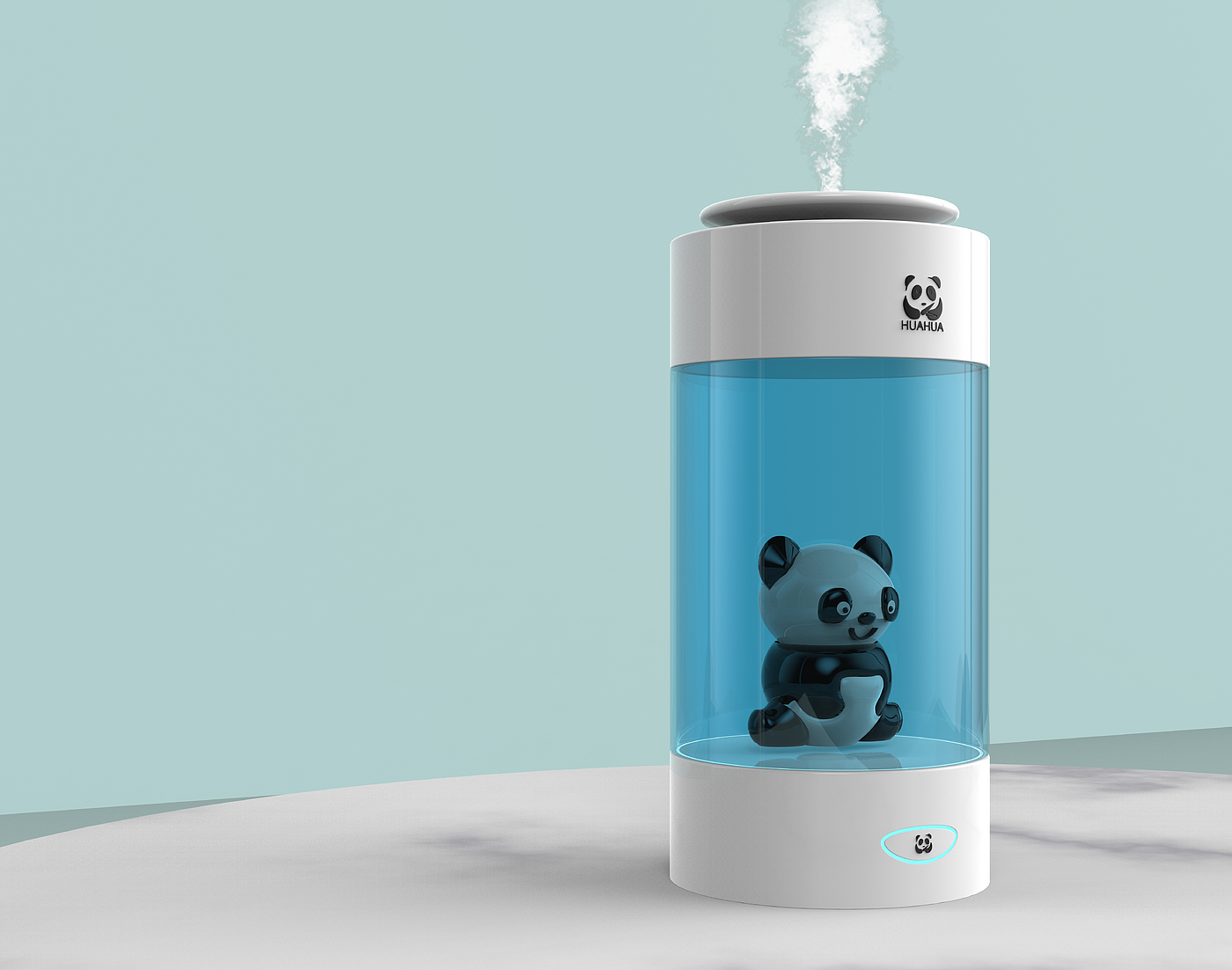 Cultural creation，Aromatherapy machine，Flower Giant Panda，Small household appliances，industrial design，Appearance World，