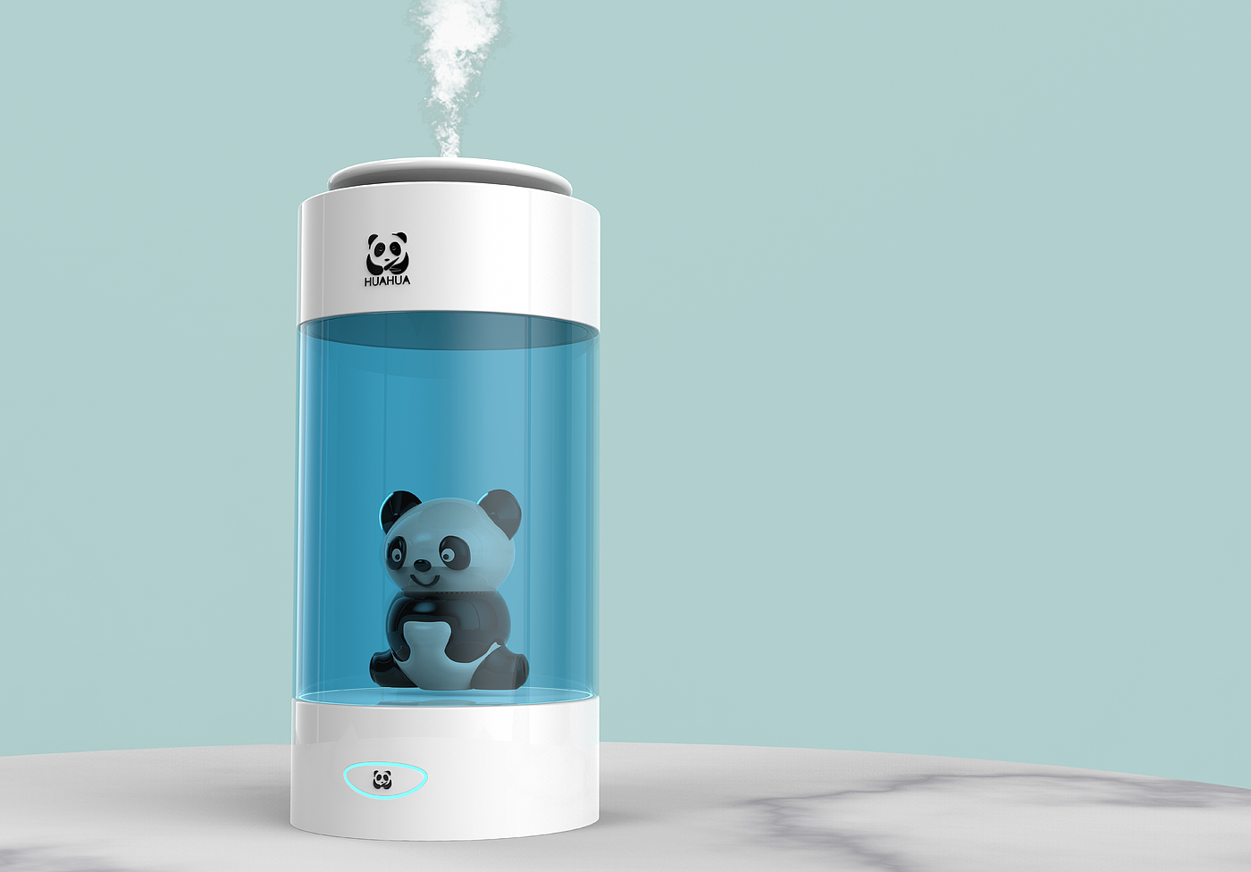 Cultural creation，Aromatherapy machine，Flower Giant Panda，Small household appliances，industrial design，Appearance World，