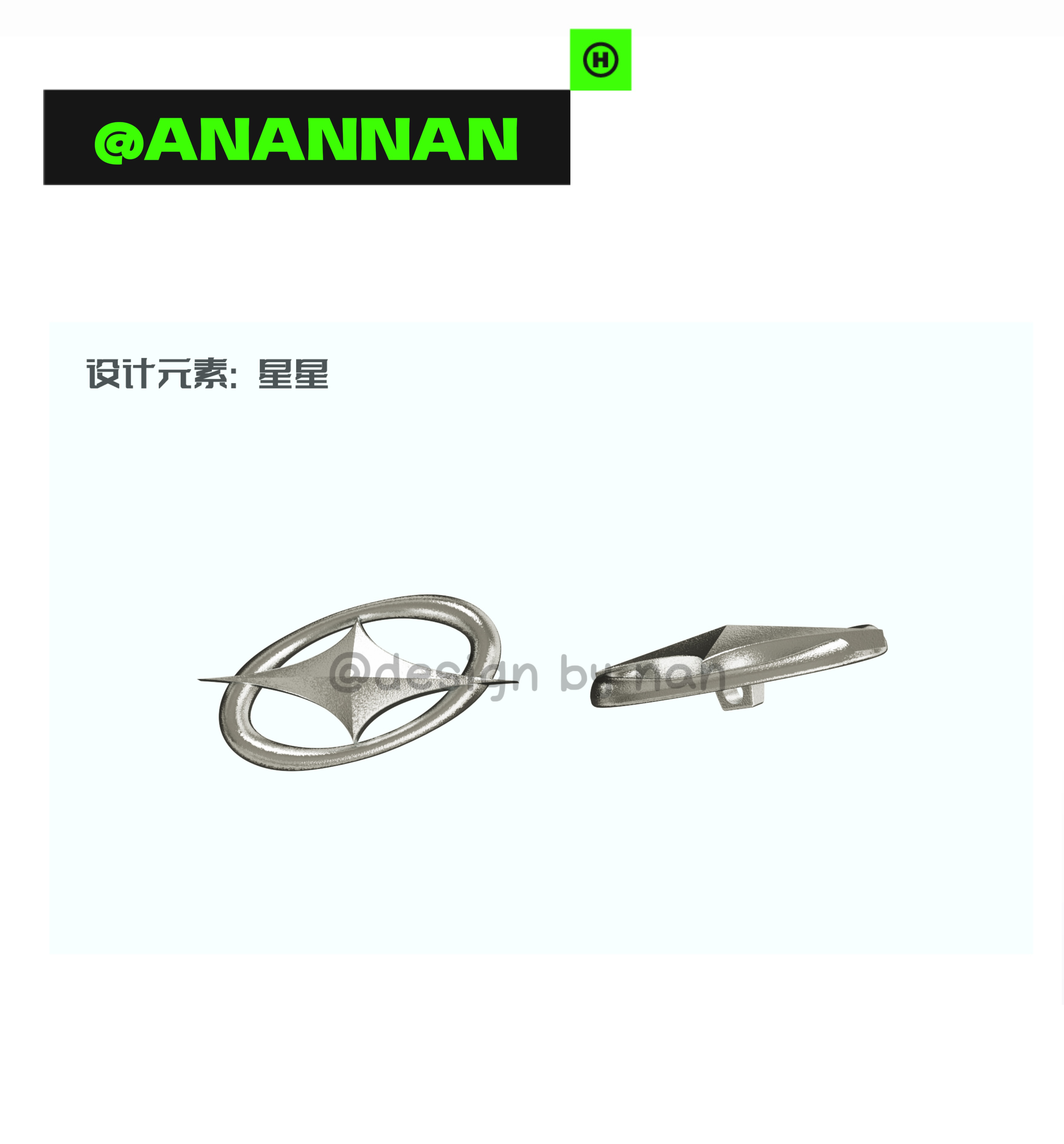 Button development/accessories design，