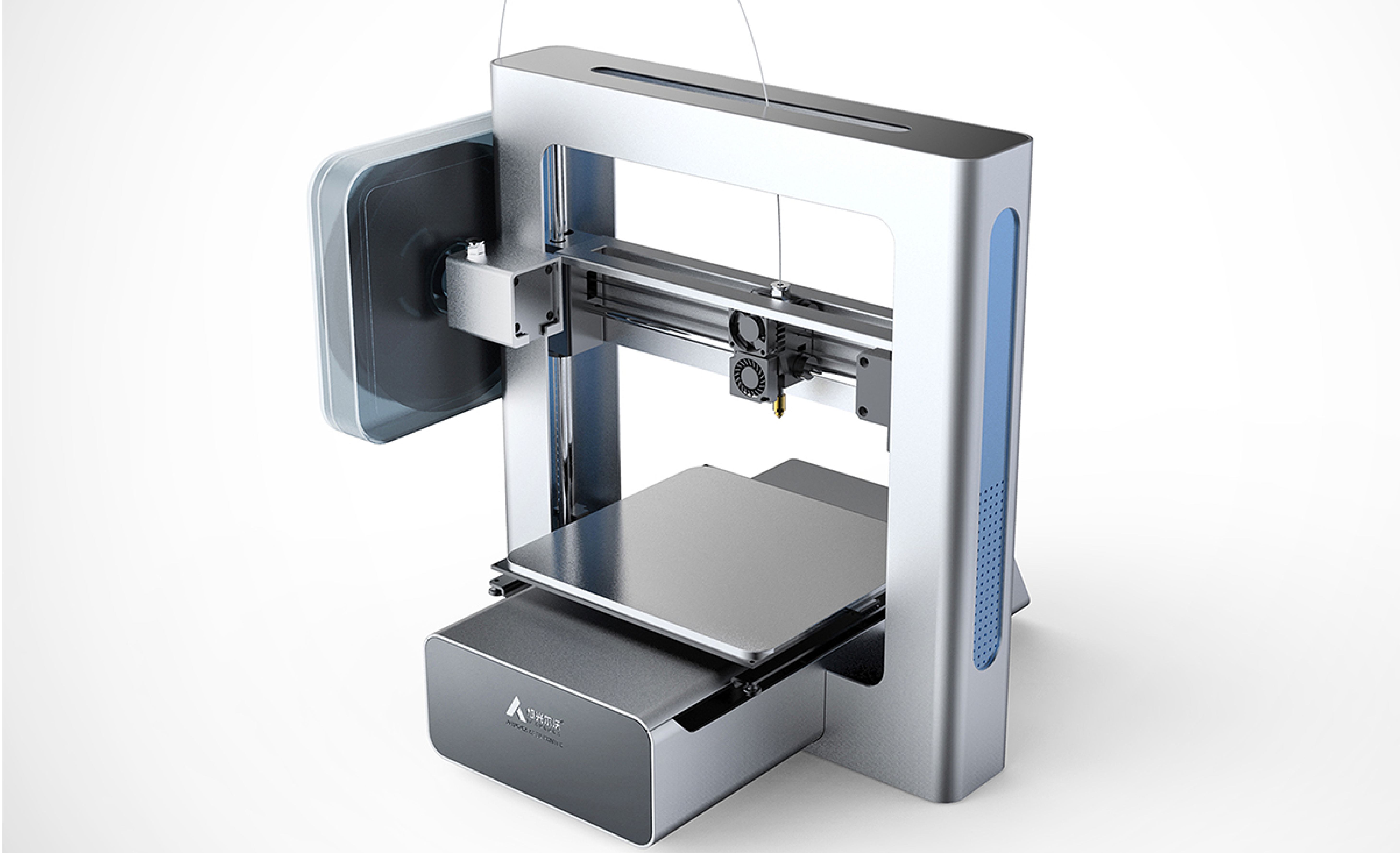 3D printer，Tools and equipment，Intelligent manufacturing，industrial design，Appearance design，Industrial design case，Minimalist design ，product design，