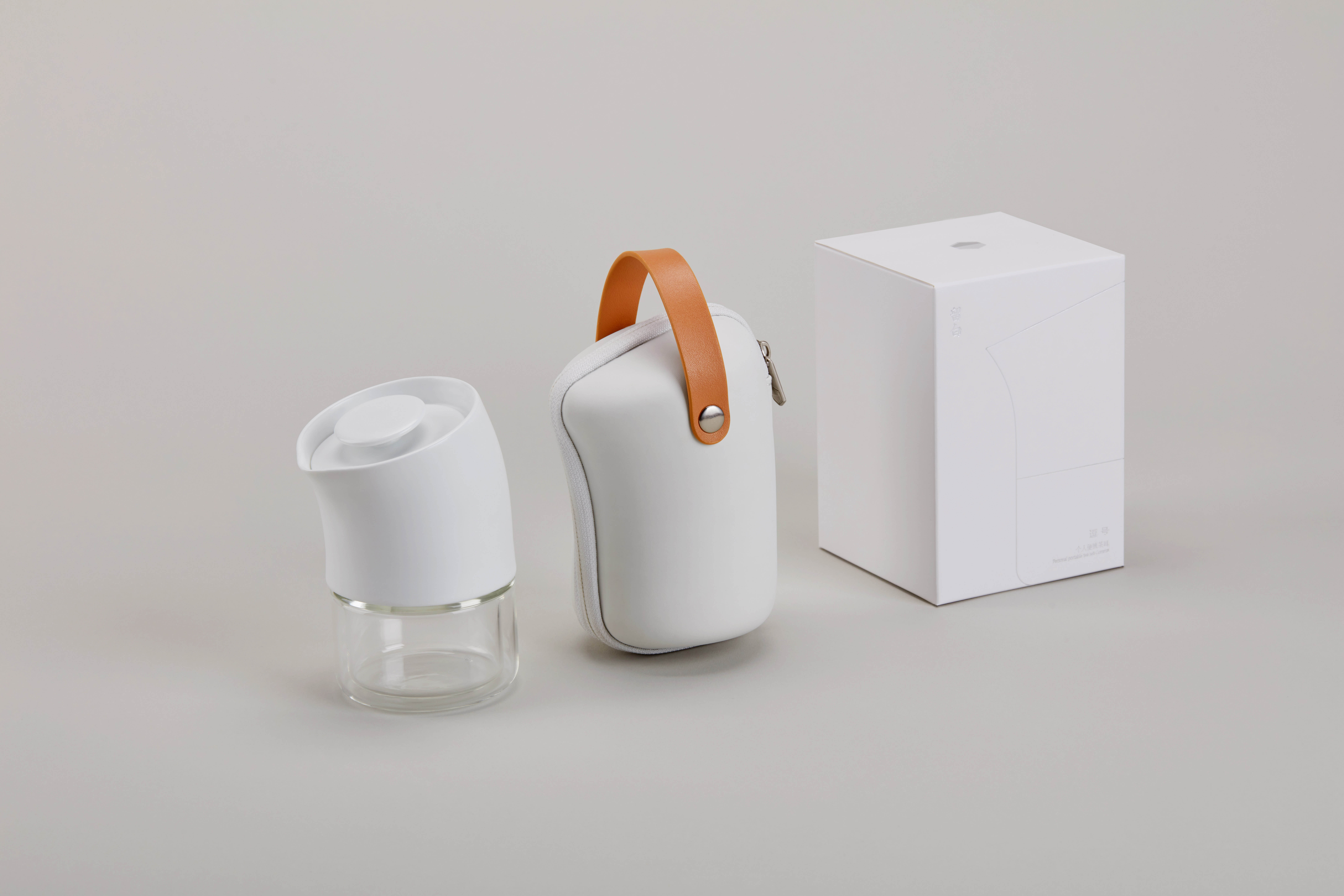 Original design，Creative culture，Aesthetic Household Supplies，Portable travel tea set，ceramic glass，Innovative Product Design，Gift Gift，teacup teapot，