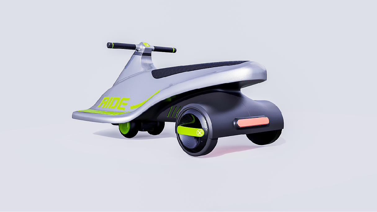 Children's torsion car，Stroller design，product design，Stroller design，