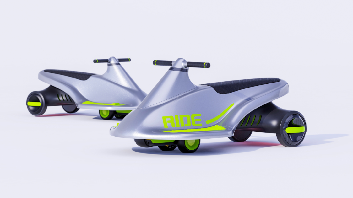 Children's torsion car，Stroller design，product design，