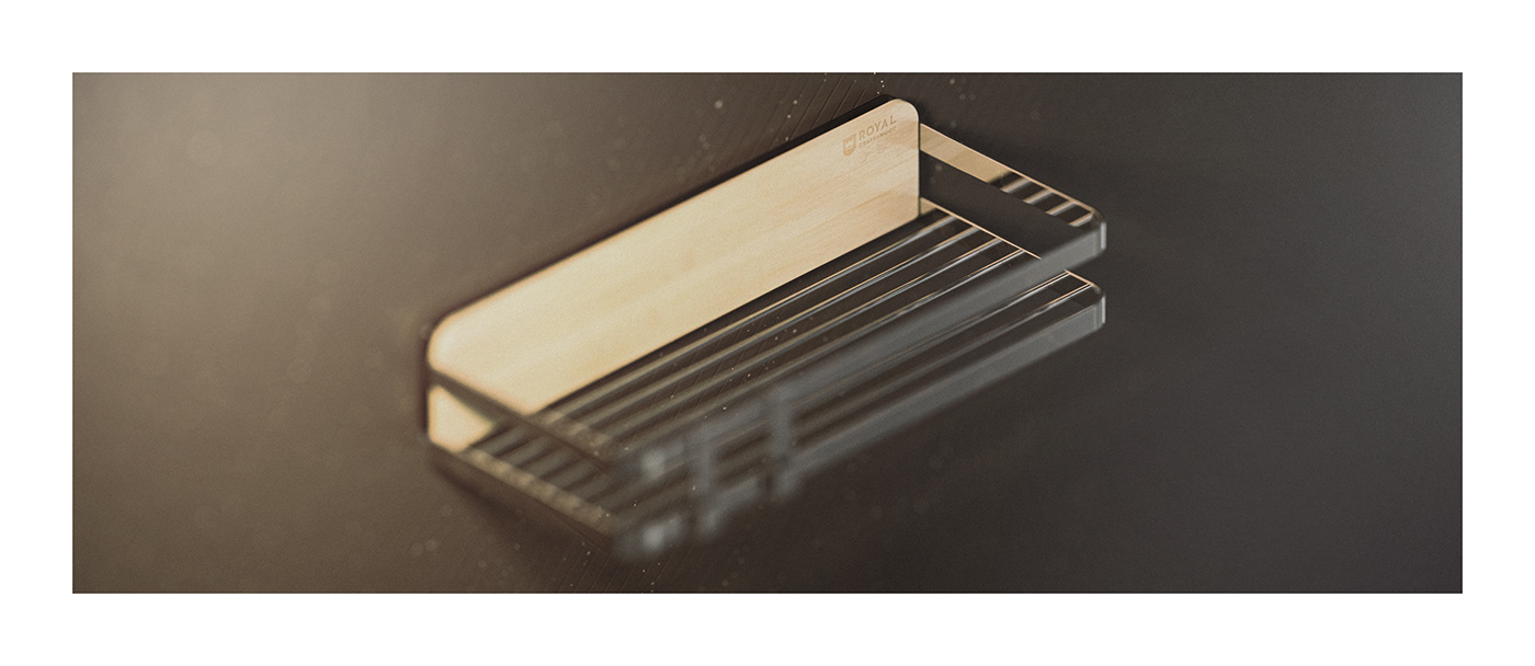 SHOWER CADDY，ROYAL，Shower stand，Receive，Minimalism，