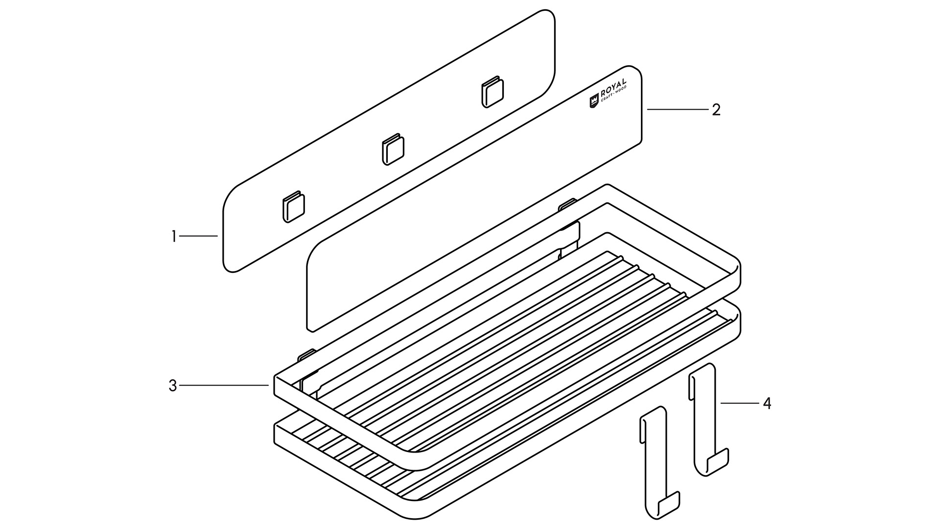 SHOWER CADDY，ROYAL，Shower stand，Receive，Minimalism，