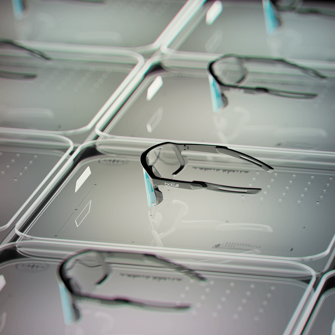 BOLLE，glasses，Scientific and technological innovation，Functionality，sense of modernity，