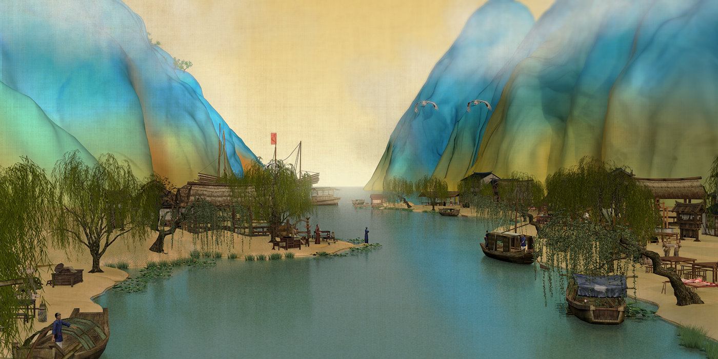 Riverside Scene at Qingming Festival，gift，Enterprise custom gift，Cultural creation，Digital Experience，