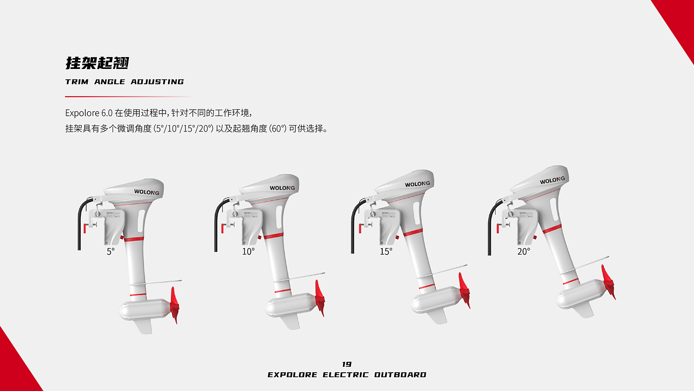 industrial design，Electric outboard，new energy，Streamlined style，