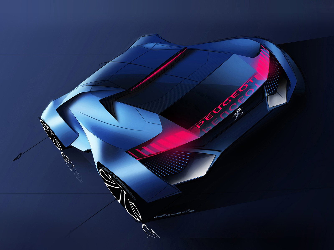 industrial design，Automobile design，sign，Sports car，Hand drawn，