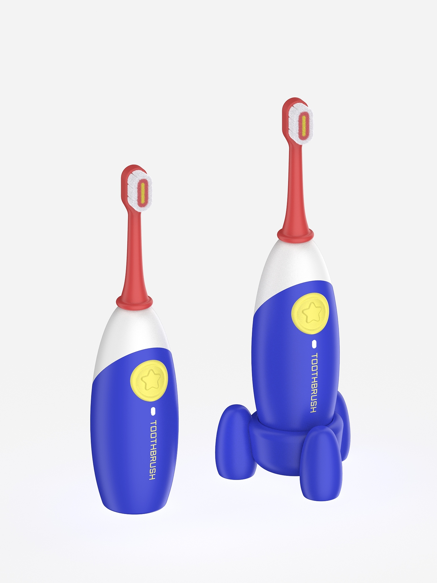 Electric toothbrush，Children's products，industrial design，