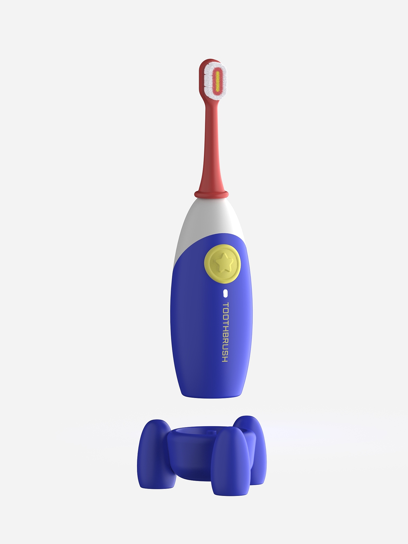 Electric toothbrush，Children's products，industrial design，