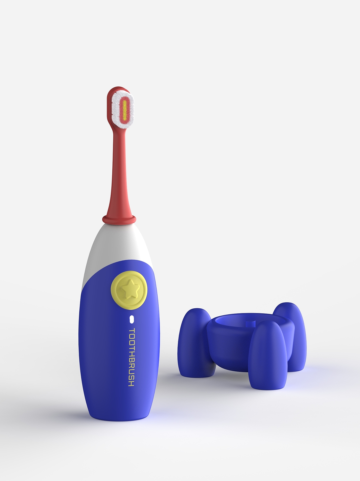 Electric toothbrush，Children's products，industrial design，