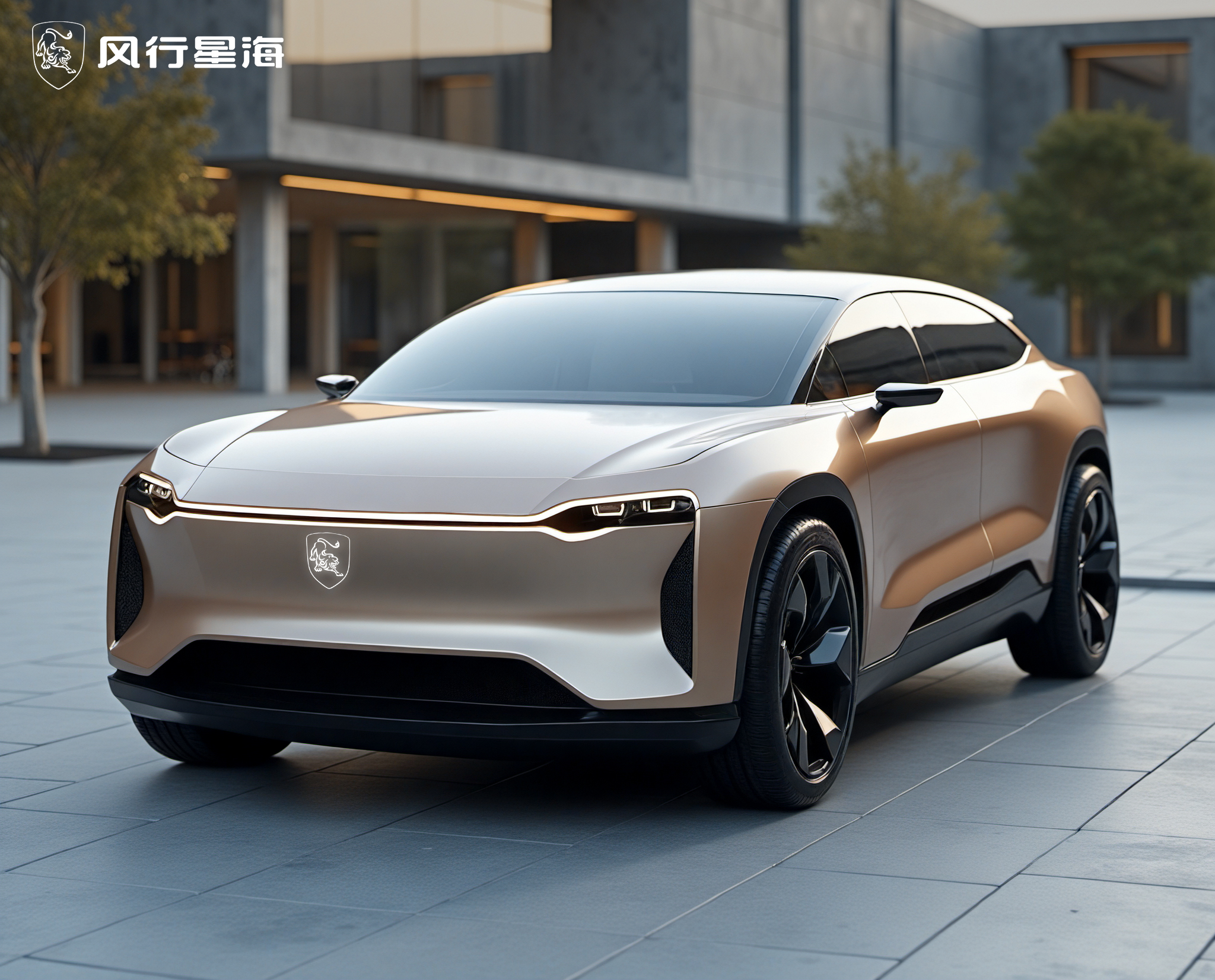 ai，mj，New energy vehicle，Future travel，Concept assumption，Wind Star Sea，