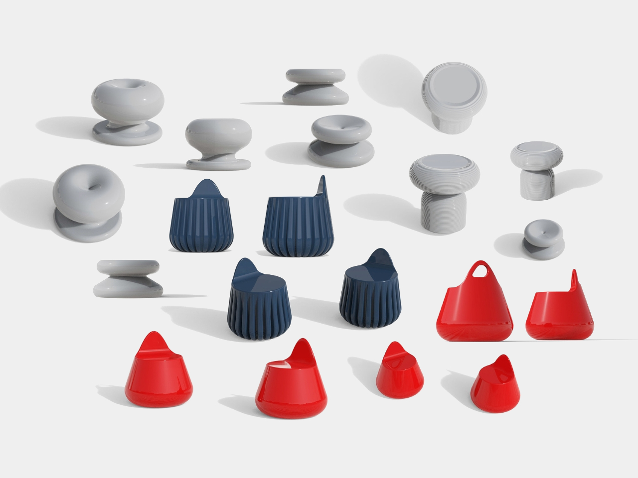 futon chair，Recyclable materials，strong，Rio Pouffe，beautiful，