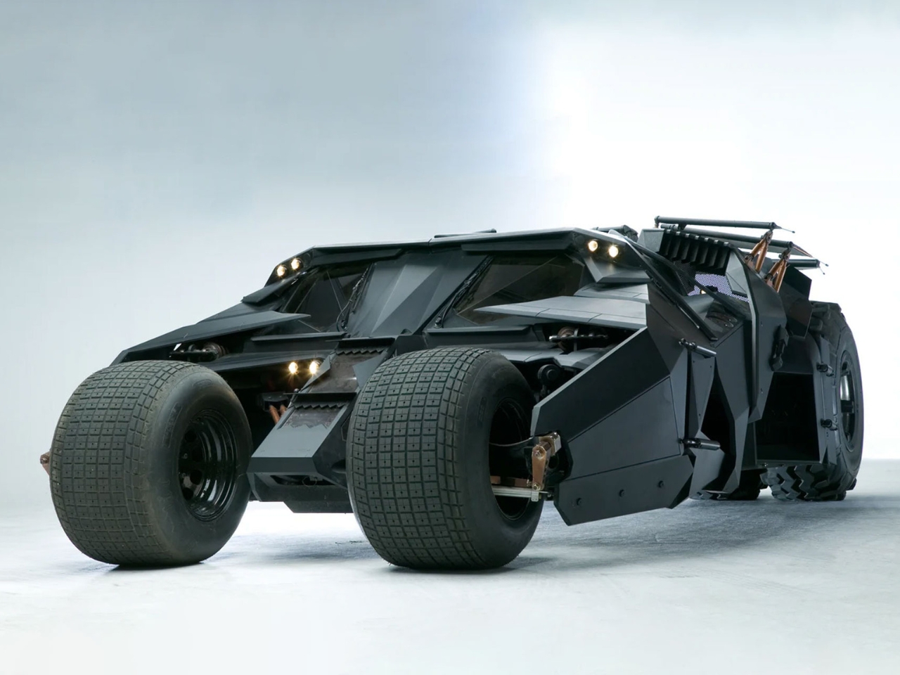 Batmobile，Movie props，Tumbler，carbon fibre，Metal plate，