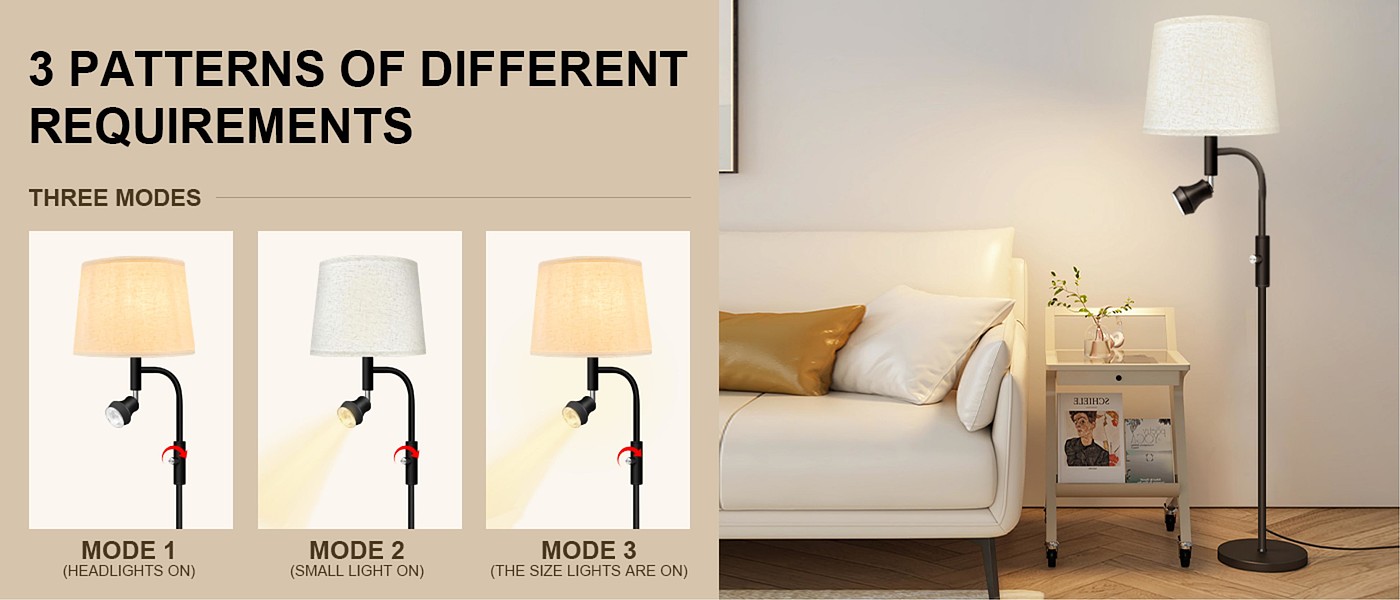 Floor lamp，New products，Cross-border，fabric art，lighting，lamps and lanterns，Amazon，