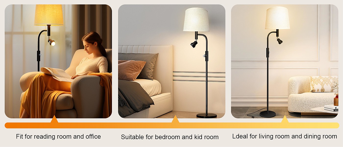 Floor lamp，New products，Cross-border，fabric art，lighting，lamps and lanterns，Amazon，