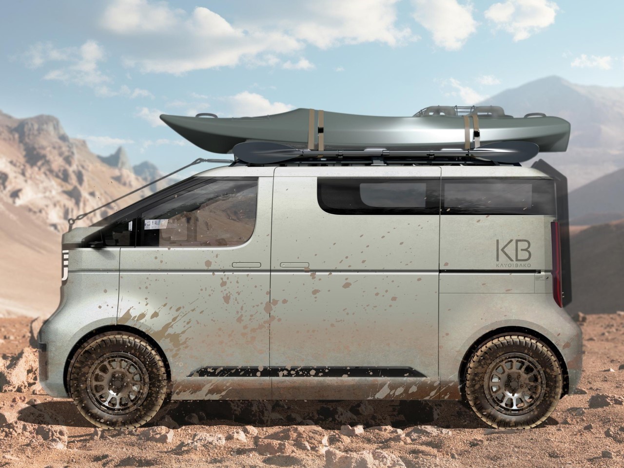 Kayoibako，Miniature Camper，D&Department，Electric vehicle，modularization，