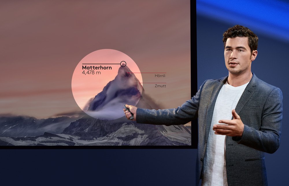 Logitech，Laser pen，intelligence，