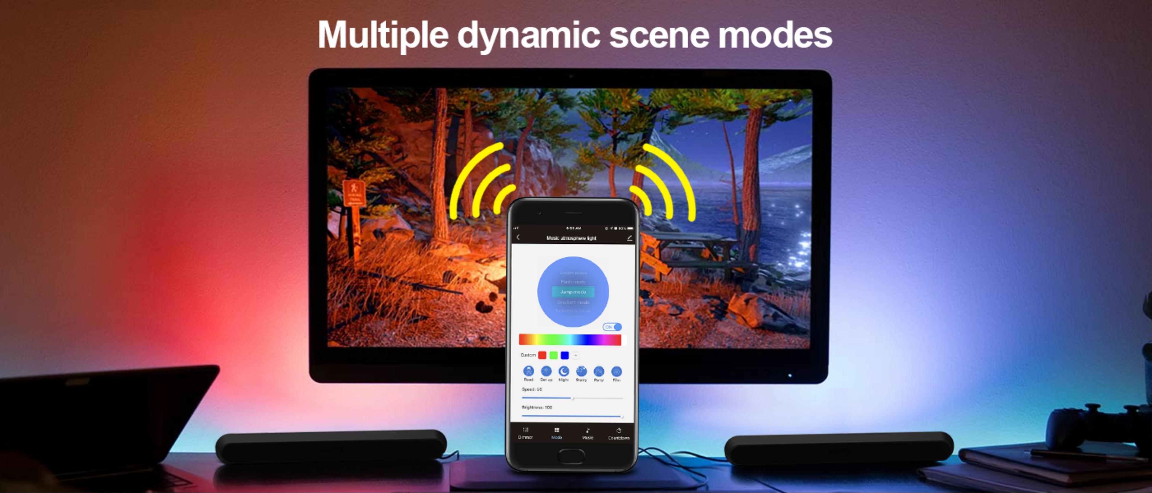 Atmosphere lamp，Desk lamp，Cross-border，Amazon，