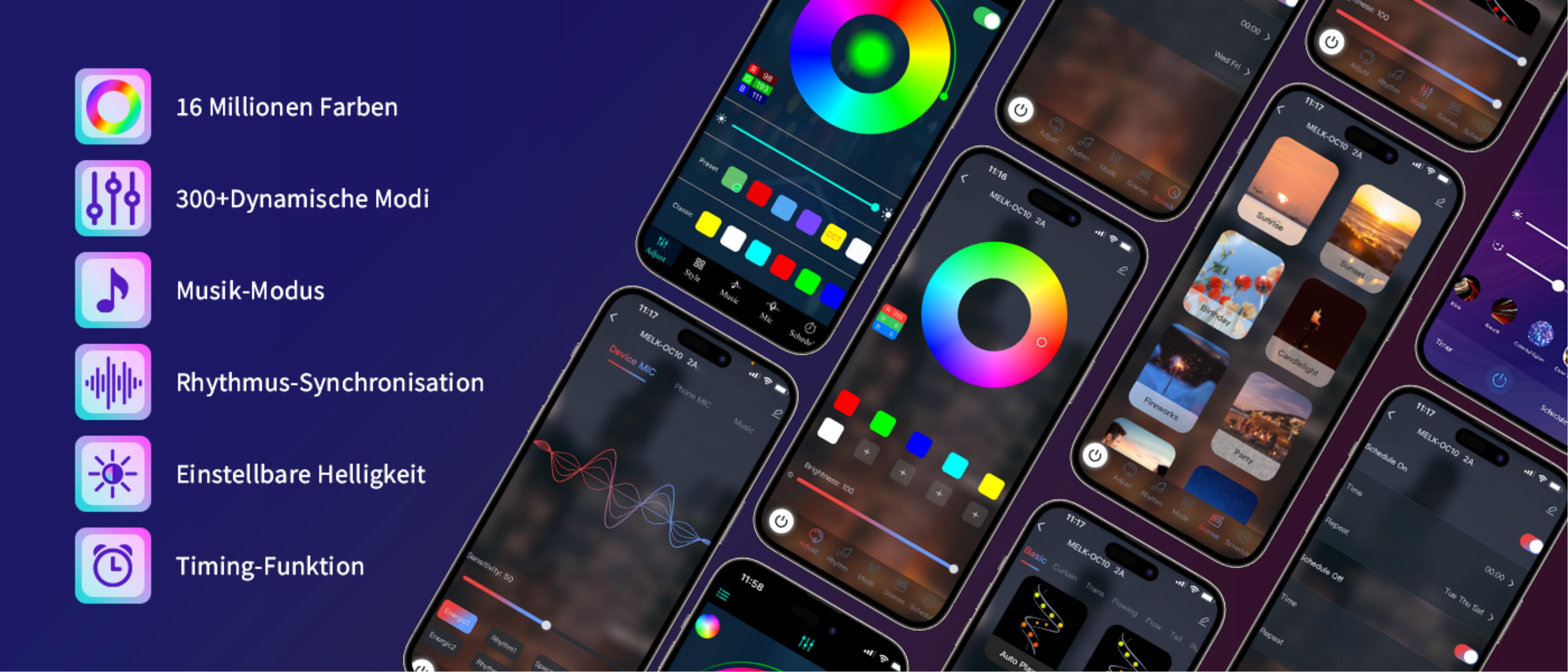 Atmosphere lamp，Desk lamp，Cross-border，Amazon，