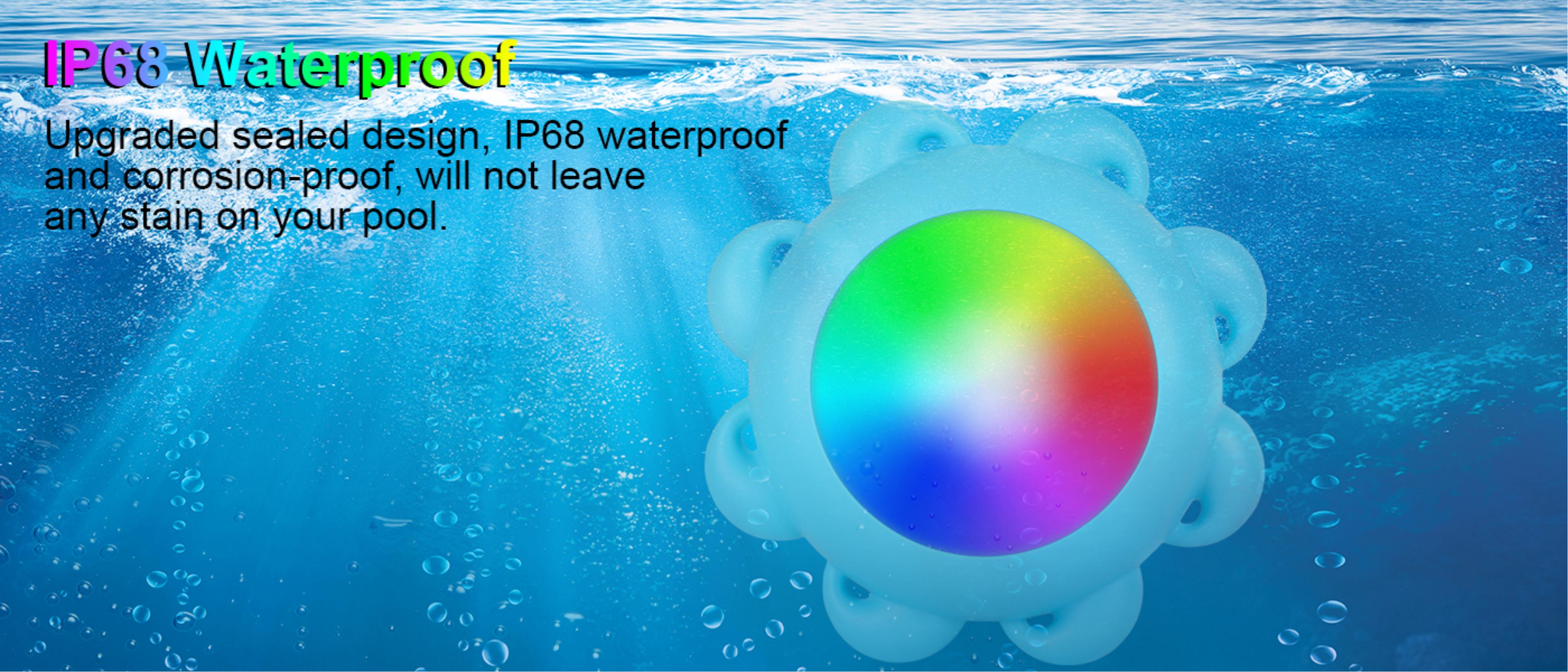 Octopus bluetooth swimming pool light，Swimming pool lamp，Atmosphere lamp，Floor lamp，