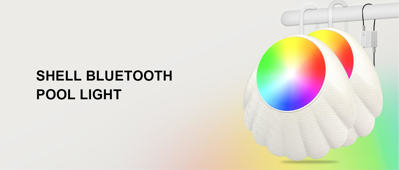 Bluetooth Pool Lights，Swimming pool lamp，Atmosphere lamp，Floor lamp，