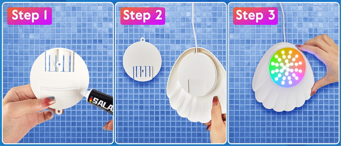 Bluetooth Pool Lights，Swimming pool lamp，Atmosphere lamp，Floor lamp，