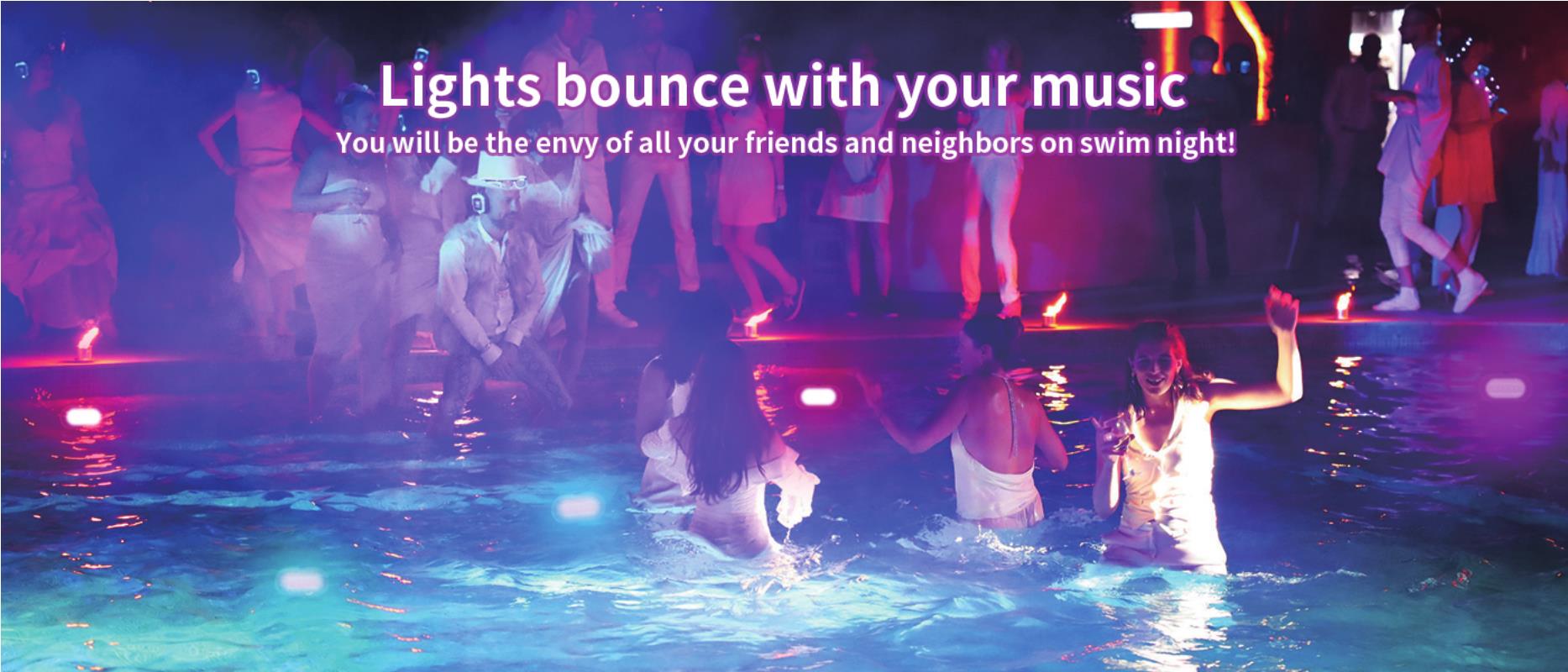 Atmosphere lamp，Swimming pool lamp，