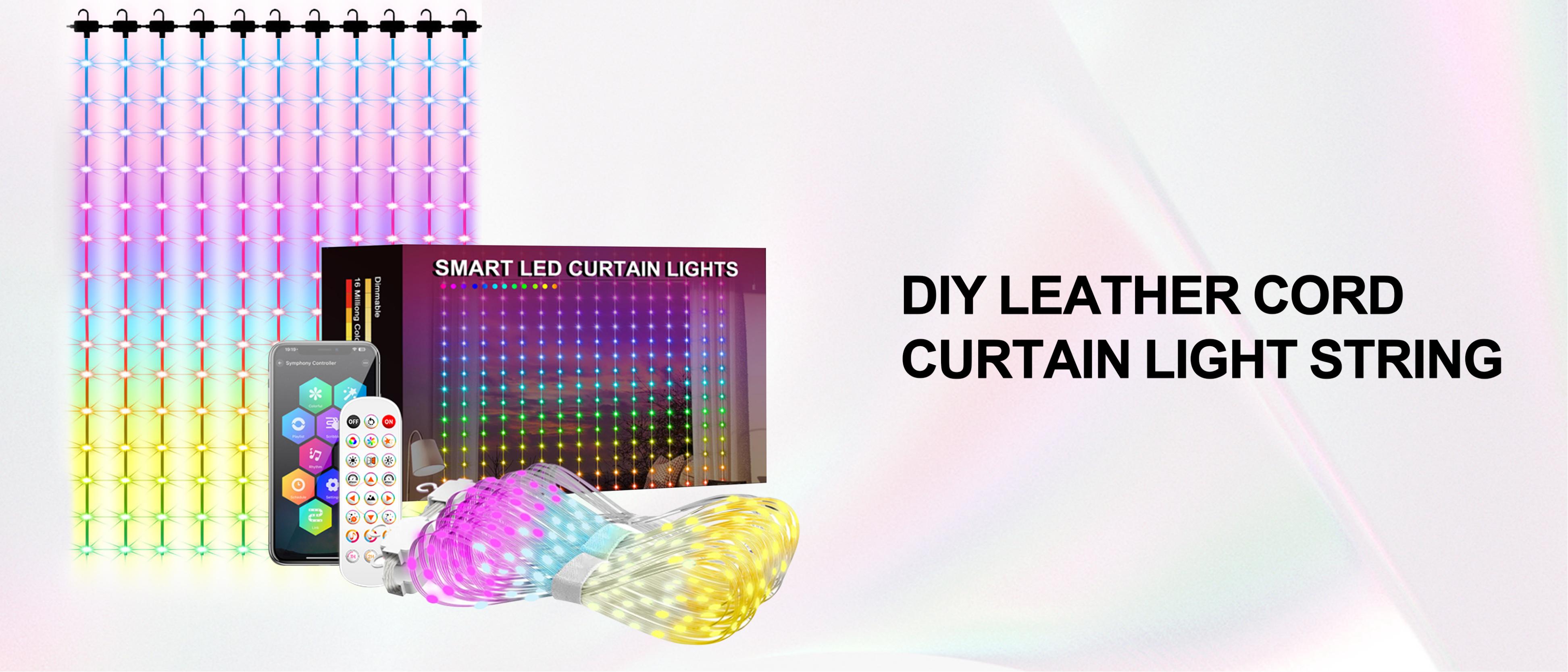 Decorative lamp，Curtain lamp，Floor lamp，Atmosphere lamp，